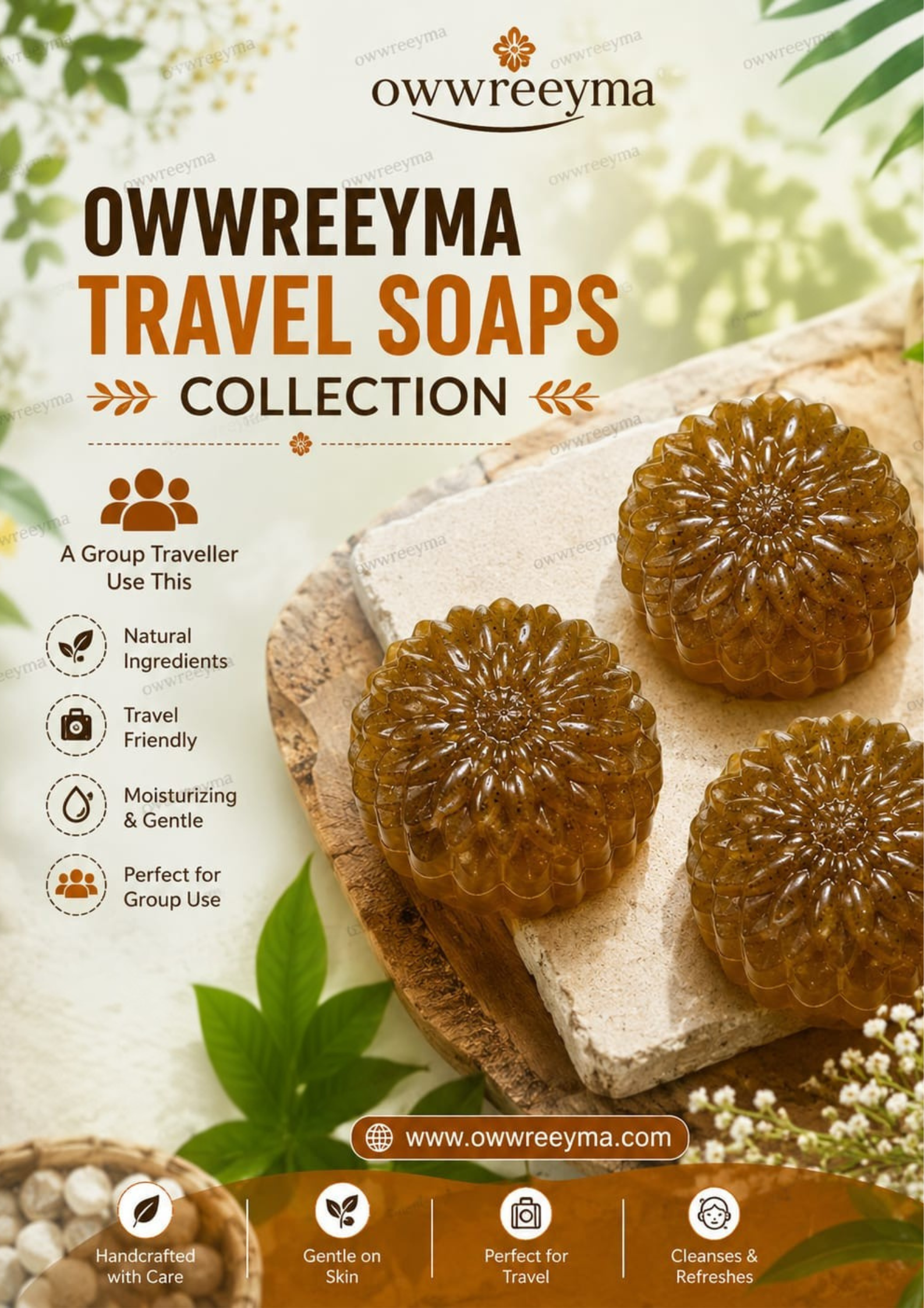 owwreeyma soap travel combo